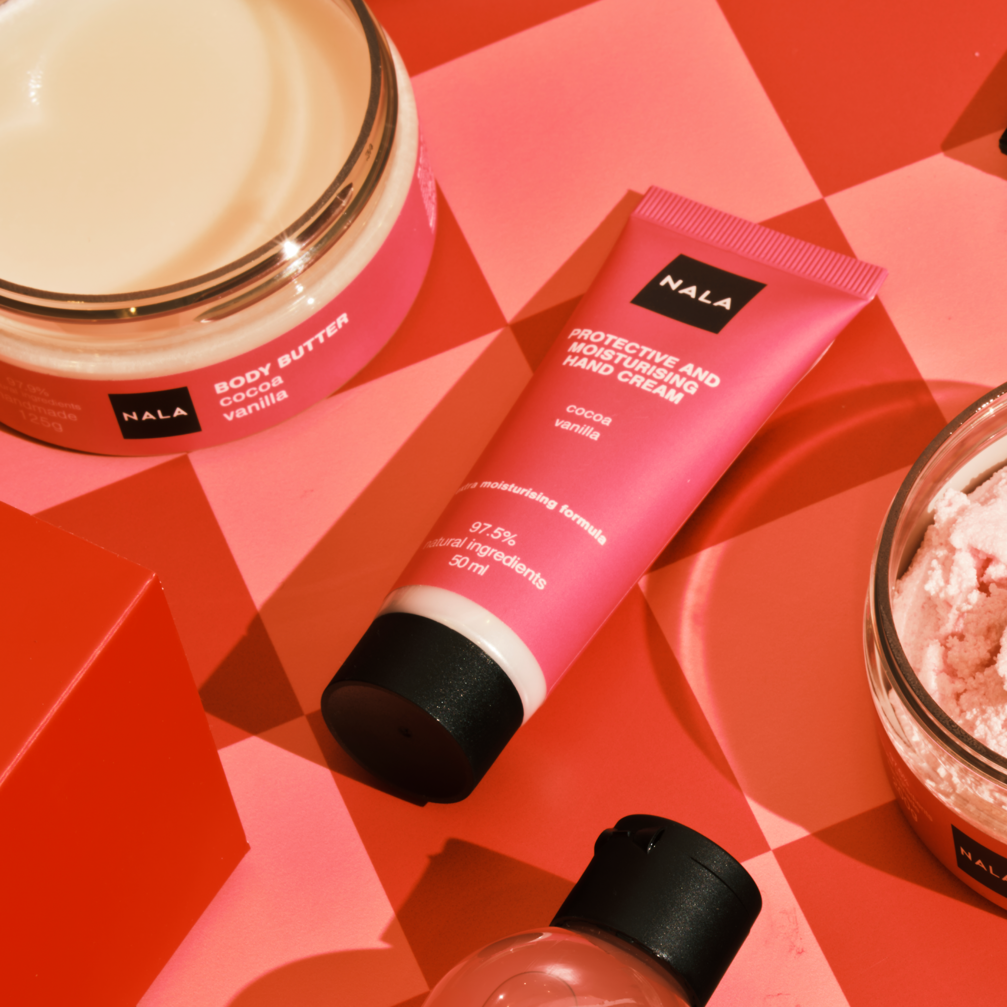 Cremă de Mâini Protectivă și Hidratantă - Cacao &amp; Vanilie