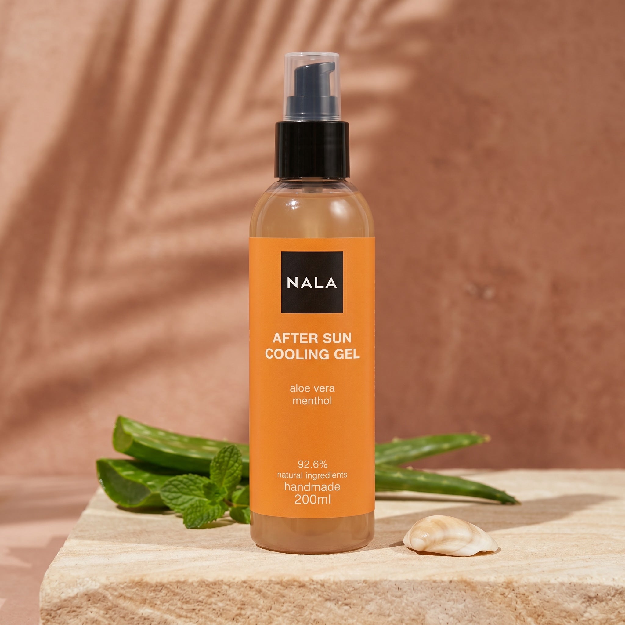 Gel Răcoritor după soare - Aloe Vera &amp; Mentol