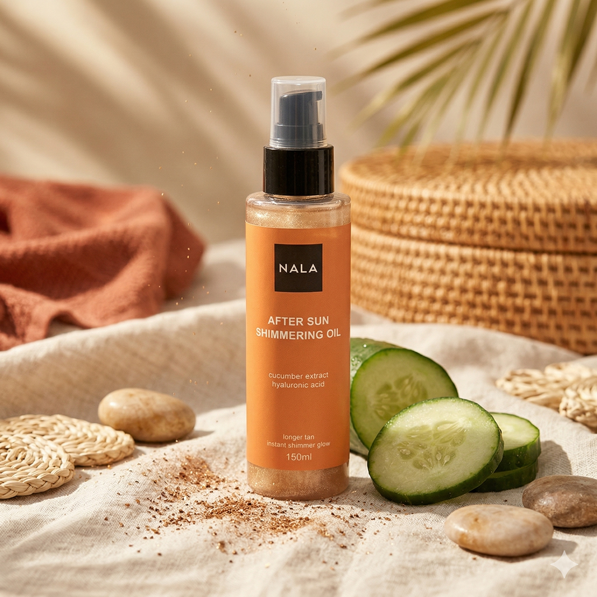 After Sun Strălucitor - Acid Hialuronic &amp; Extract de Castravete