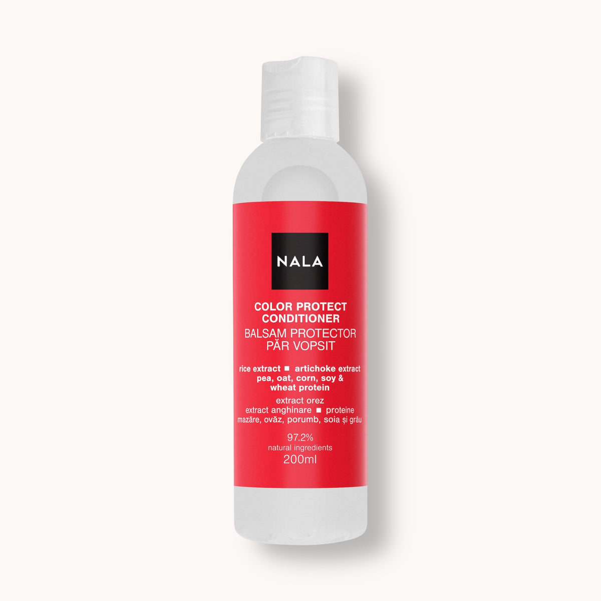 Balsam protector Par Vopsit - Extract Orez, Anghinare, Proteine Mazare, Ovaz, Porumb, Soia si Grau