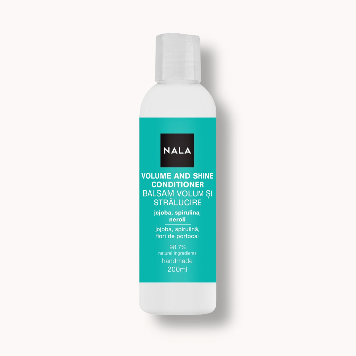 Balsam Păr Volum & Strălucire - Jojoba, Spirulină, Flori Portocal