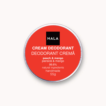 Deodrant Cremă - Piersică &amp; Mango