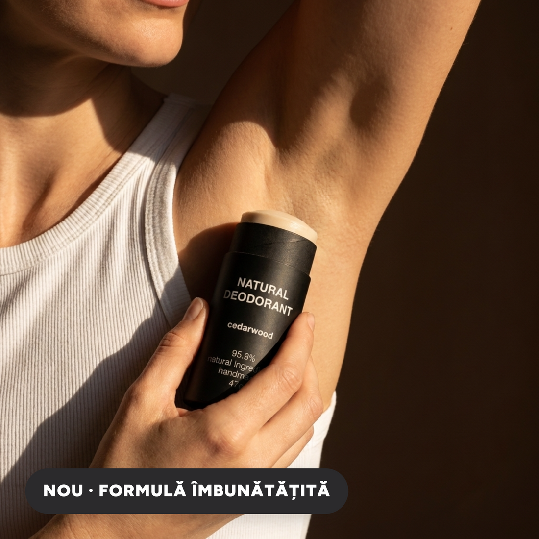 Deodorant Natural Stick NOU - Lemn de Cedru