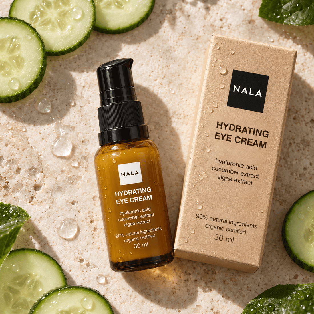 Cremă Contur Ochi NALA Hydrating Eye Cream - ambalaj nou