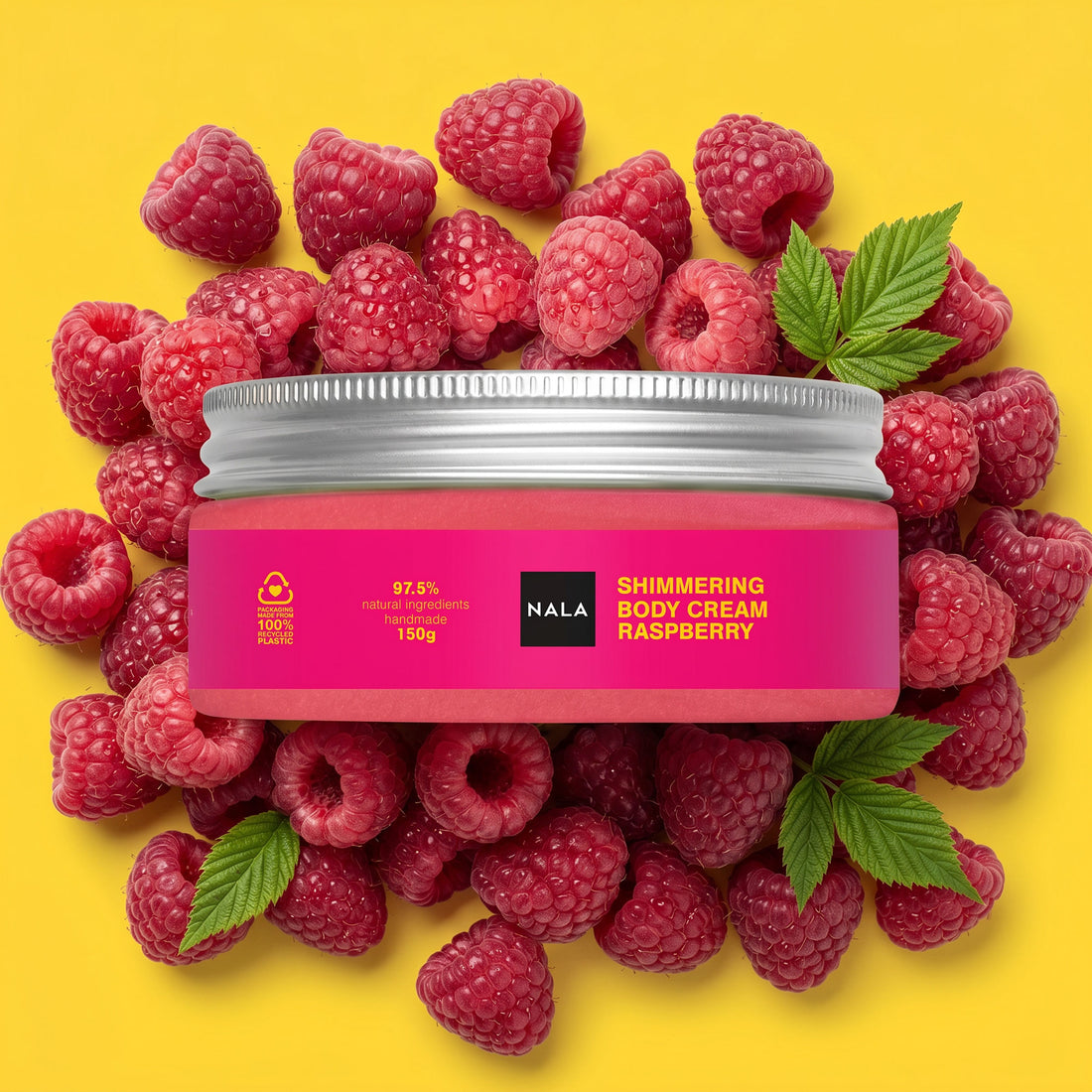 Cremă Corp Strălucitoare PINK - Zmeură
