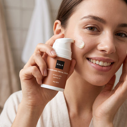 Cremă de față Nutritivă - Ten Uscat - Shea &amp; Jojoba