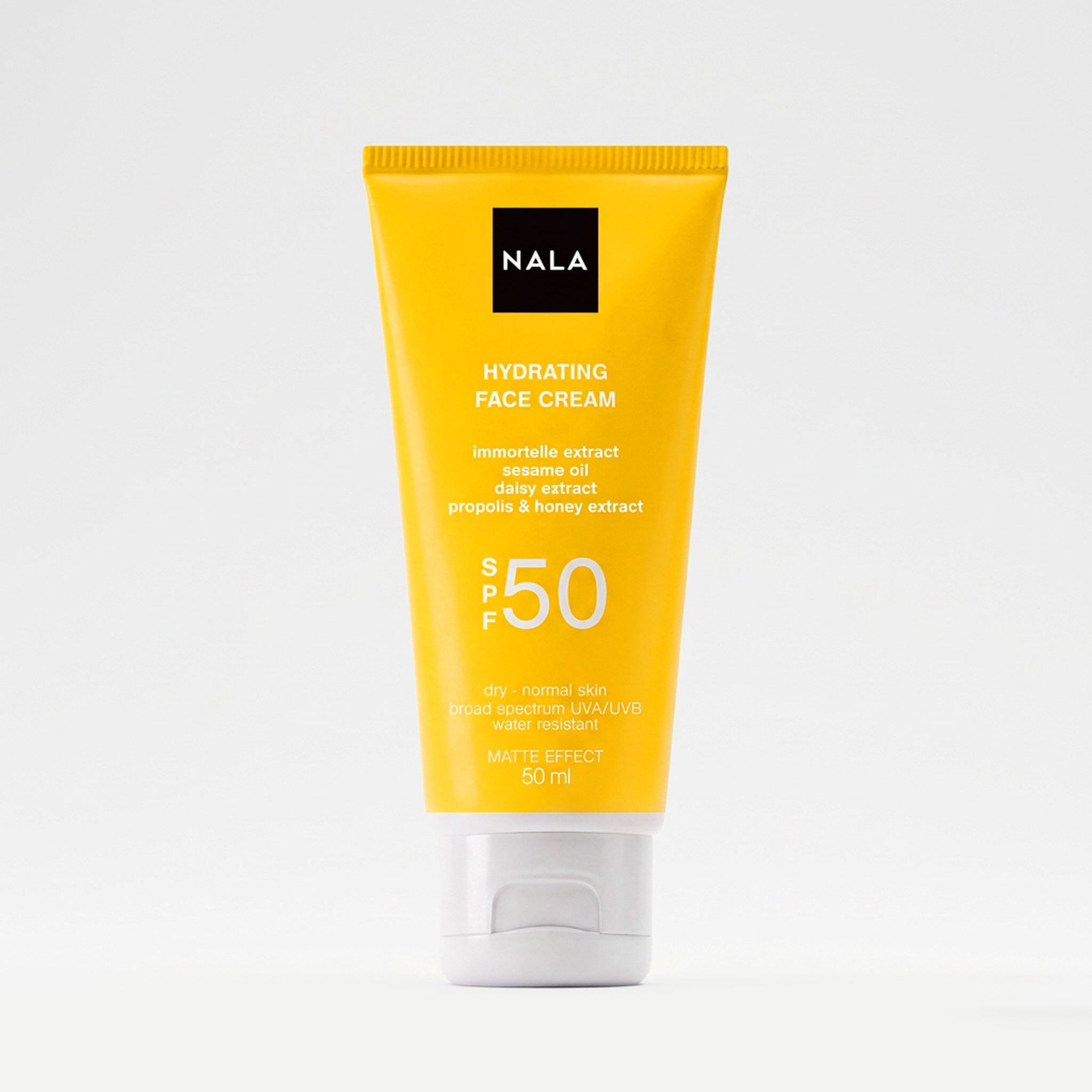 Cremă de față Hidratantă SPF 50 - Ten Normal - Imortele &amp; Margarete