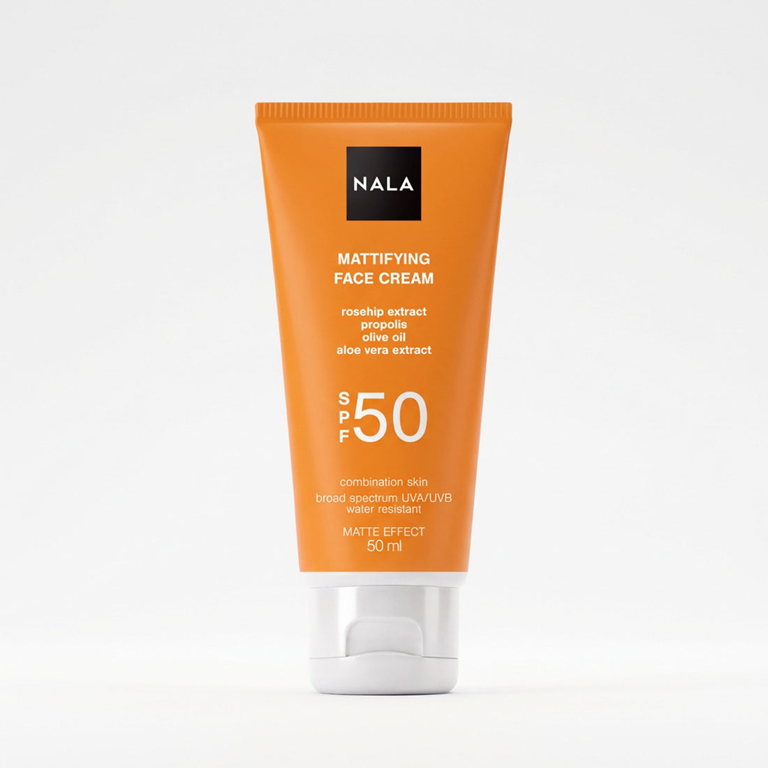 Cremă de față Matifiantă SPF 50 - Ten Mixt - Măceșe &amp; Ulei Măsline