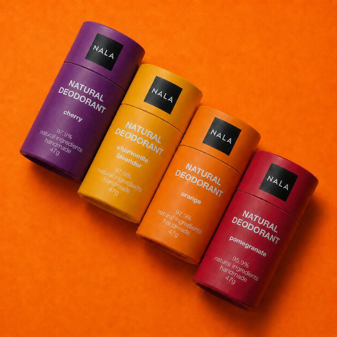 Pachet 3+1 Deodorante Naturale Stick - Fresh &amp; Radiant
