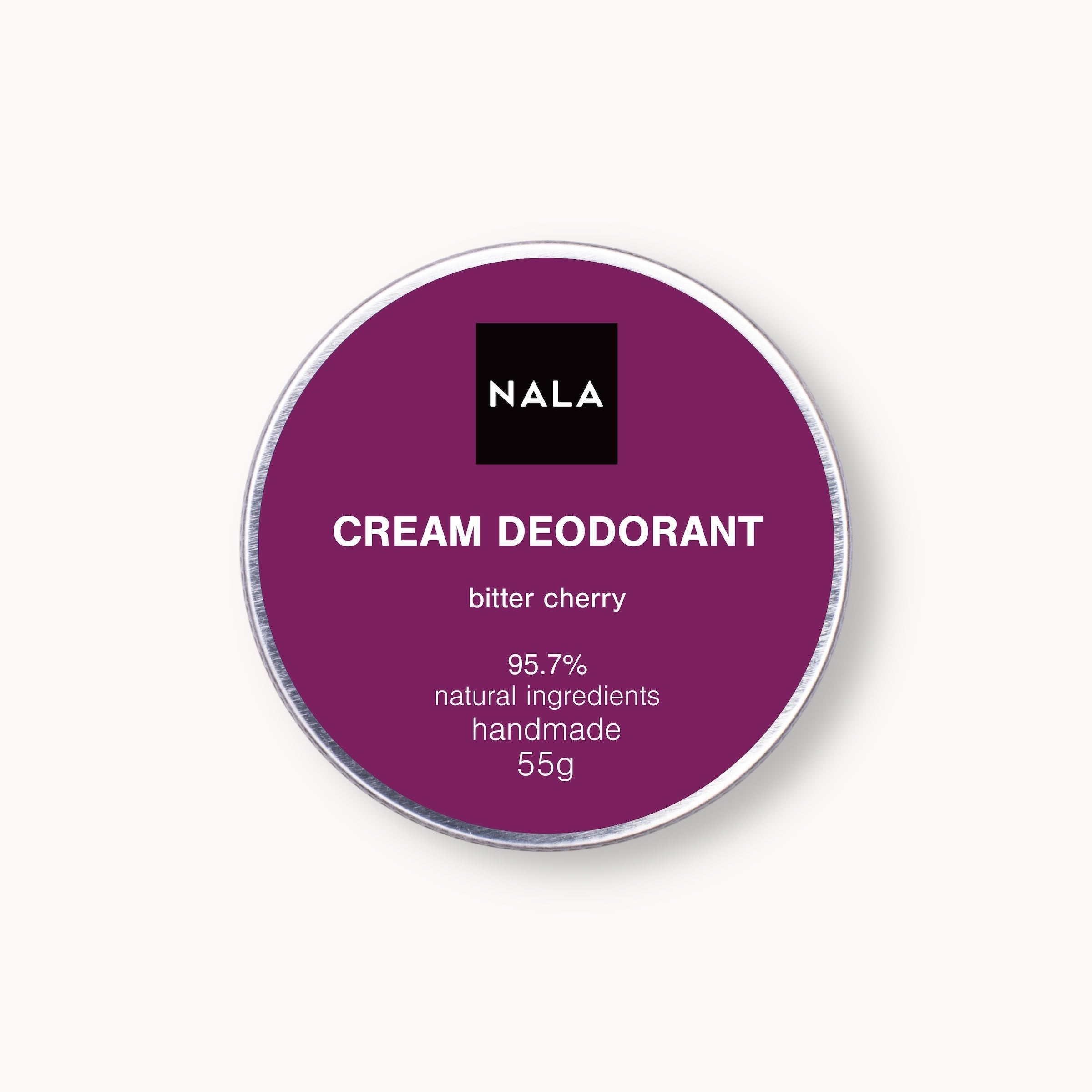 Deodorant Cremă - Cireșe Amare – NALA Cosmetice Naturale