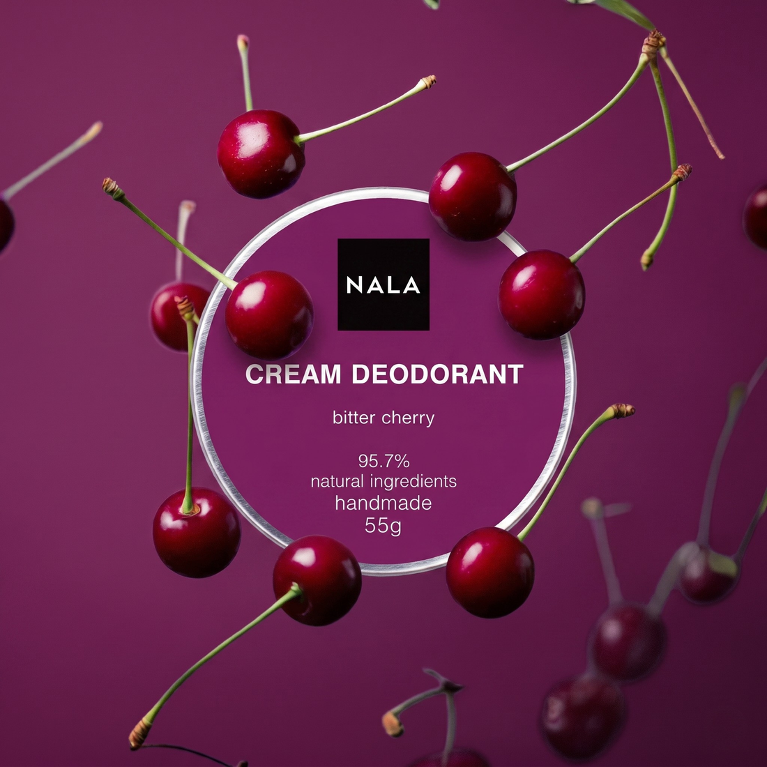 Deodorant Cremă - Cireșe Amare
