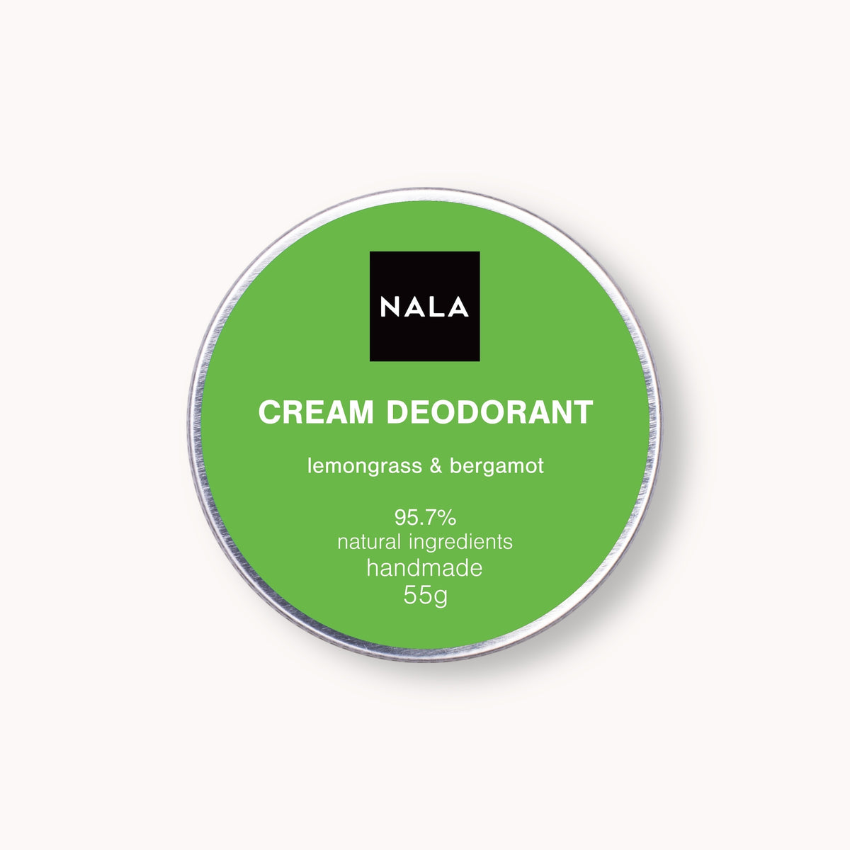 Deodorant Cremă - Bergamotă & Lămâiță