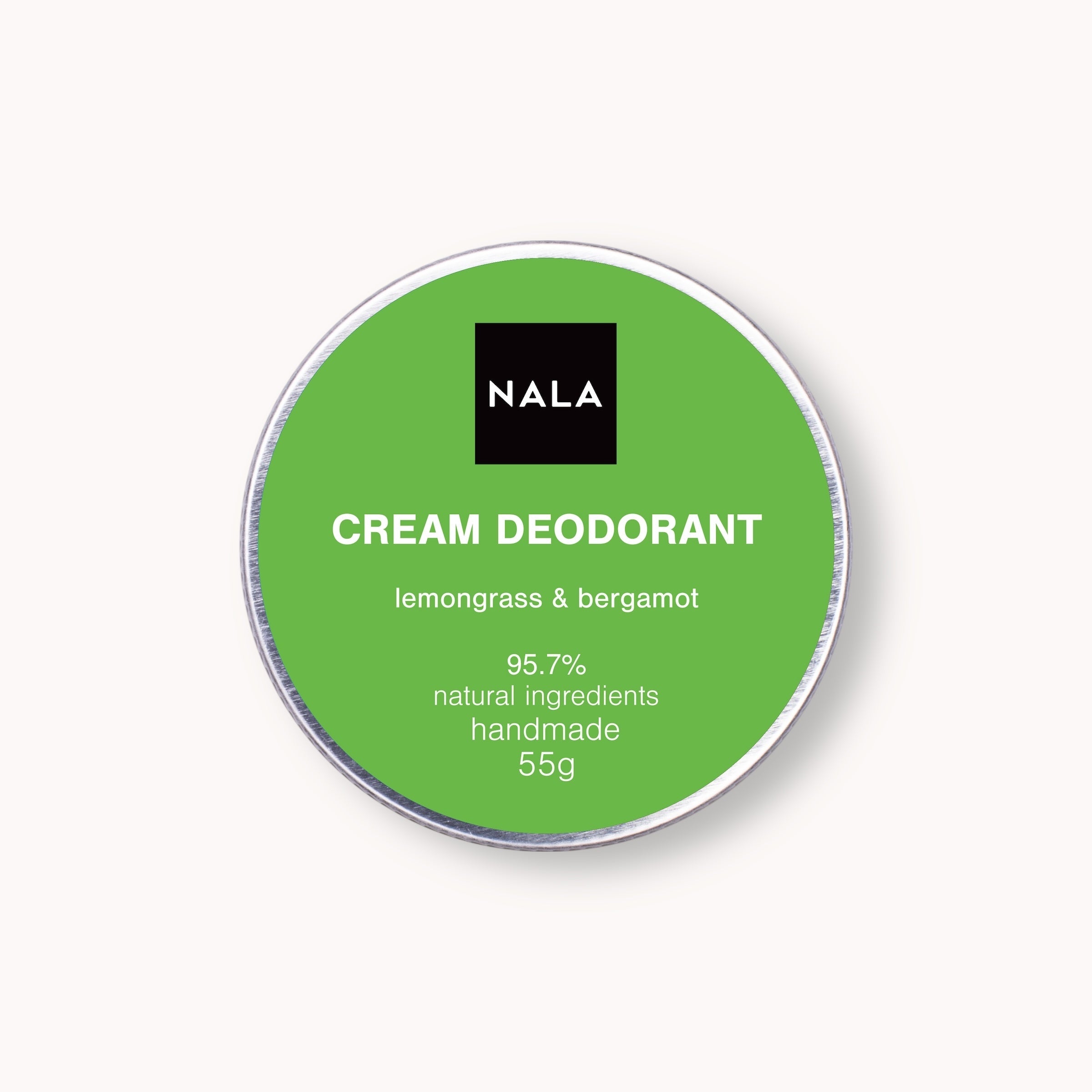 Deodorant Cremă - Bergamotă &amp; Lămâiță