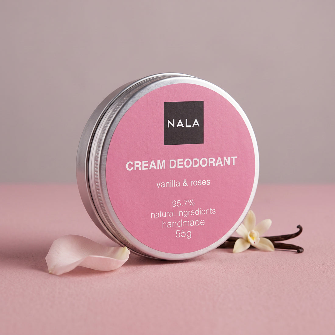 Deodorant Cremă - Vanilie &amp; Trandafiri
