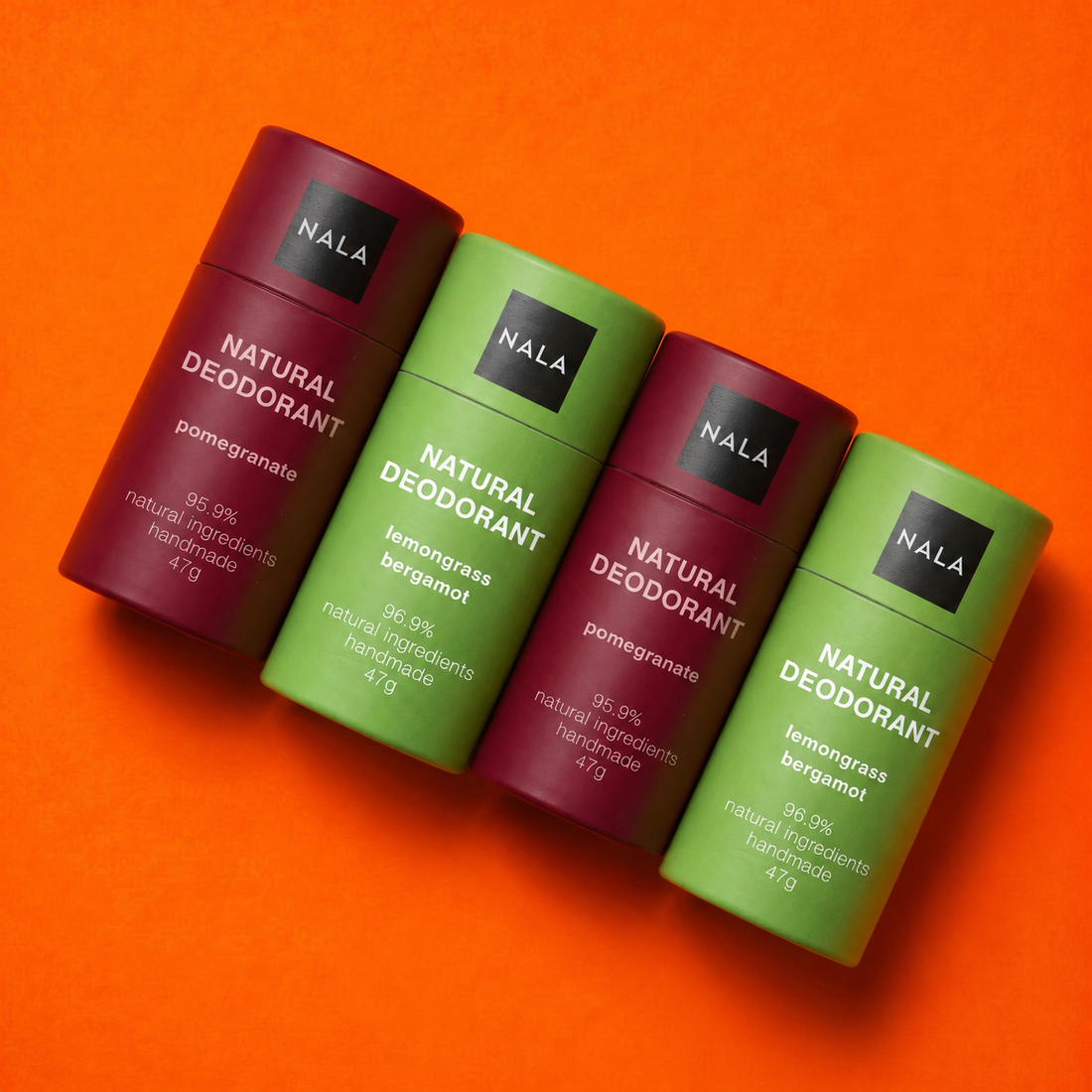 Pachet 3+1 Deodorante Naturale Stick - Fresh &amp; Radiant