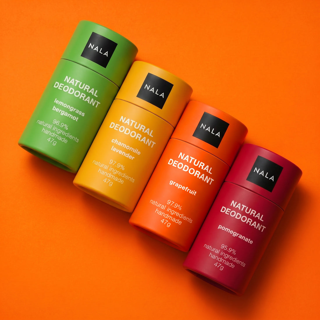 Pachet 3+1 Deodorante Naturale Stick - Fresh &amp; Radiant