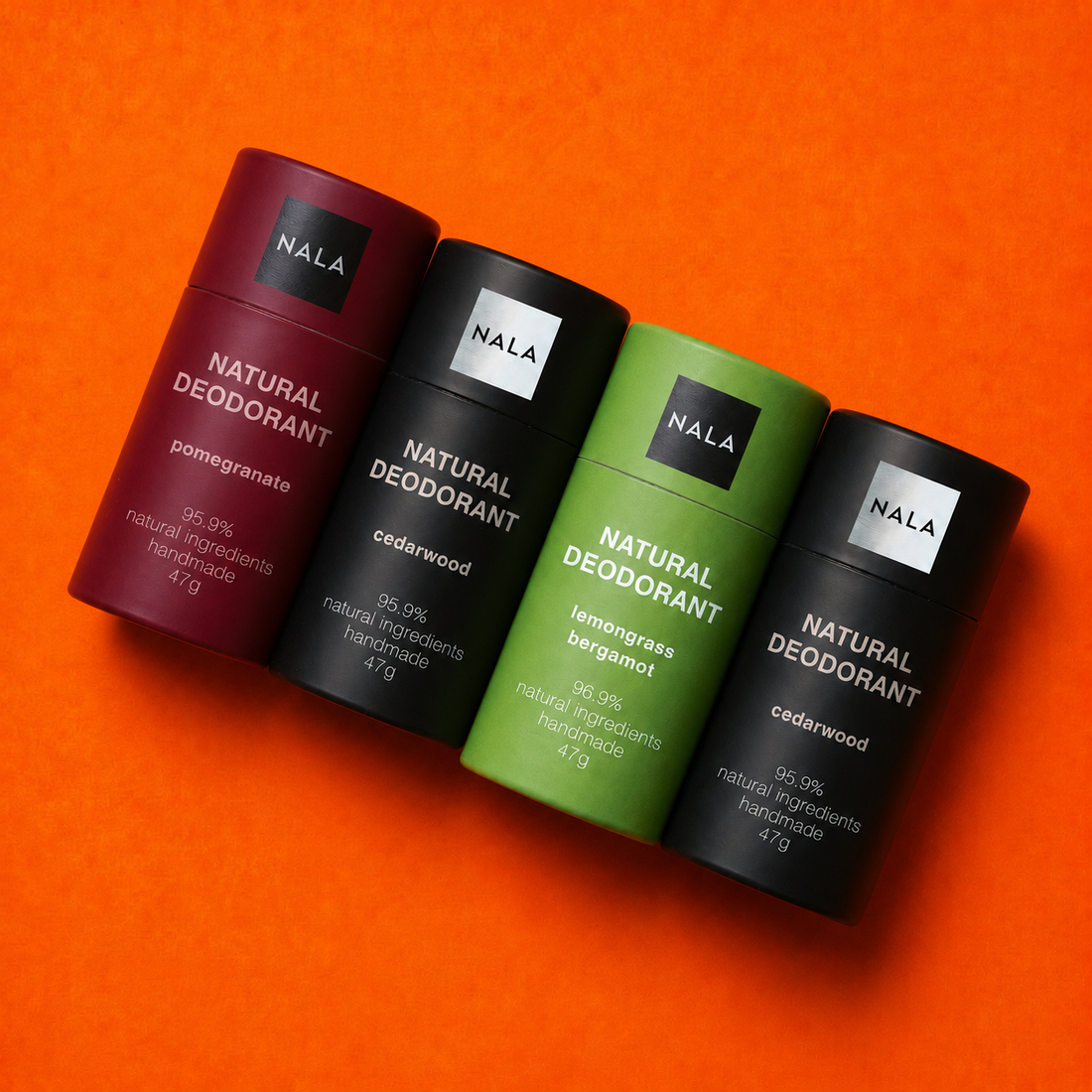 Pachet 3+1 Deodorante Naturale Stick - Fresh &amp; Earthy