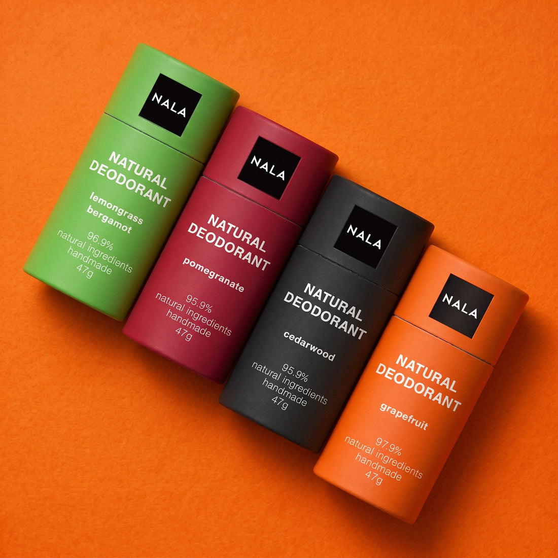 Pachet 3+1 Deodorante Naturale Stick - Fresh &amp; Earthy