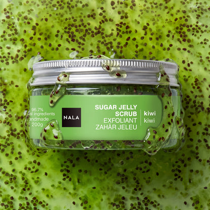 Exfoliant Zahăr Jeleu - Kiwi