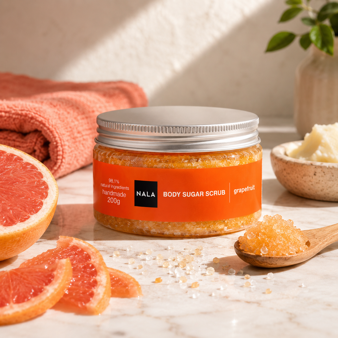 Scrub Zahăr - Grapefruit
