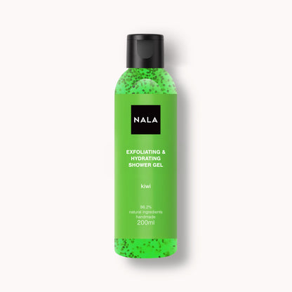 Gel de duș Exfoliant Hidratant - Kiwi