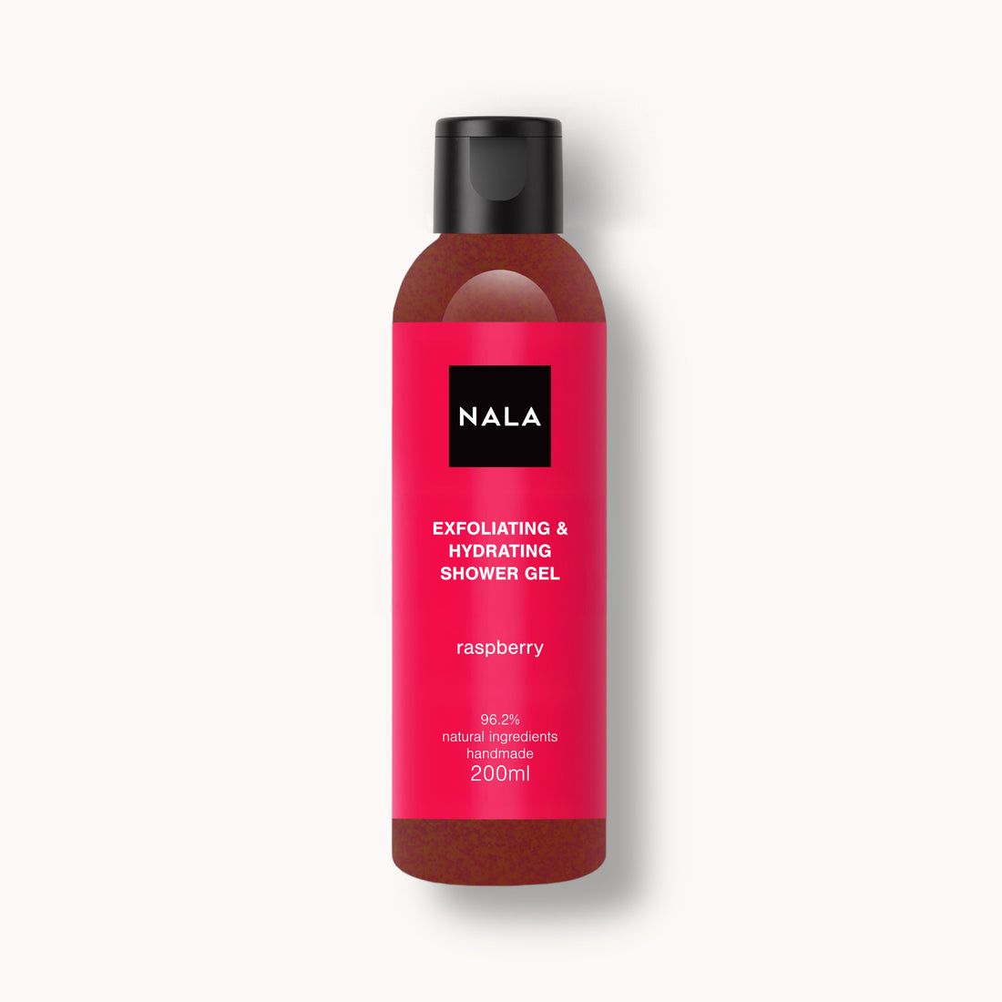 Gel de duș Exfoliant Hidratant - Zmeură