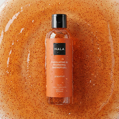 Gel de duș Exfoliant Hidratant - Grapefruit