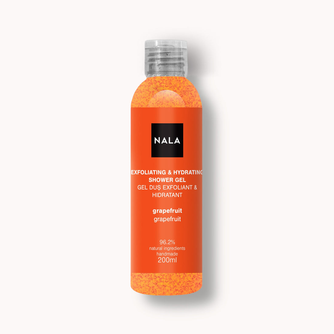 Gel de duș Exfoliant Hidratant - Grapefruit