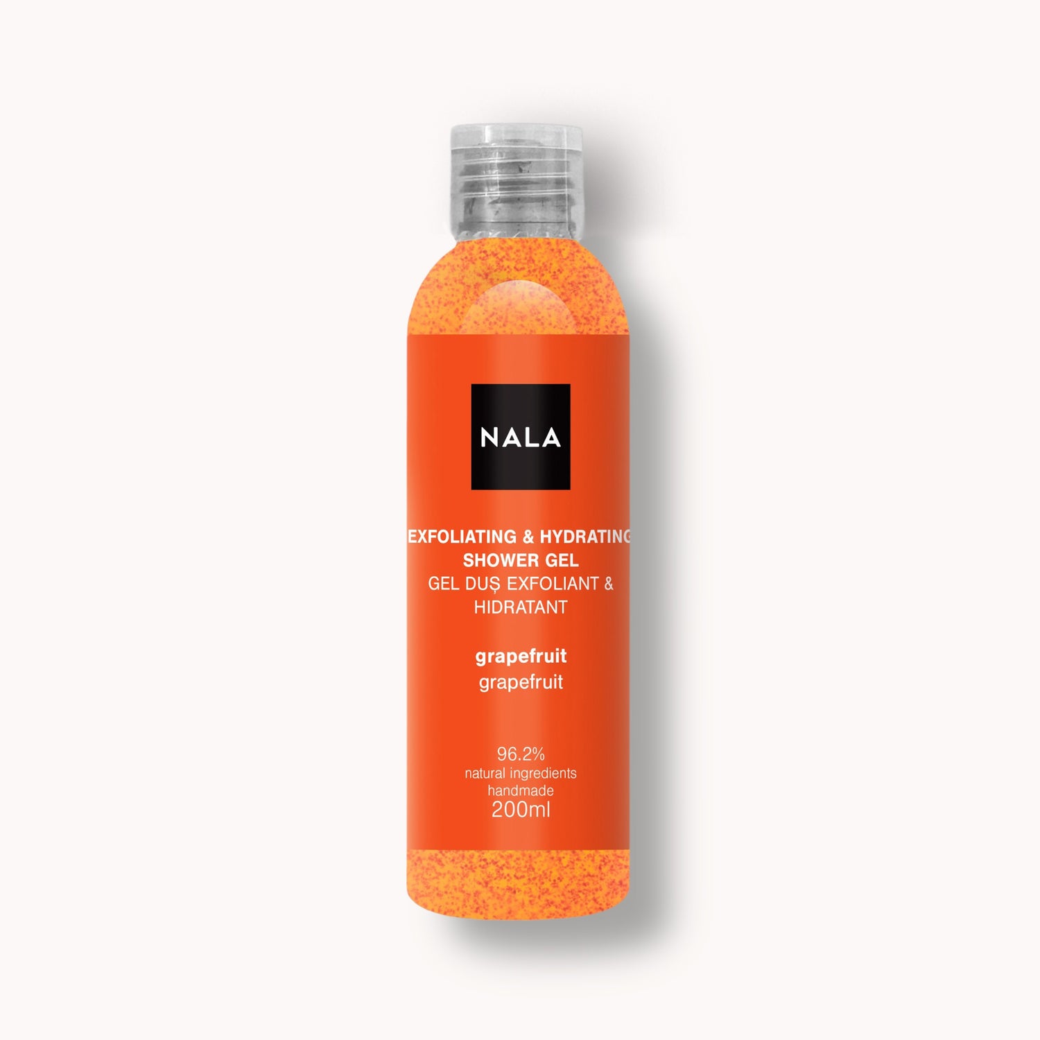Gel de duș Exfoliant Hidratant - Grapefruit