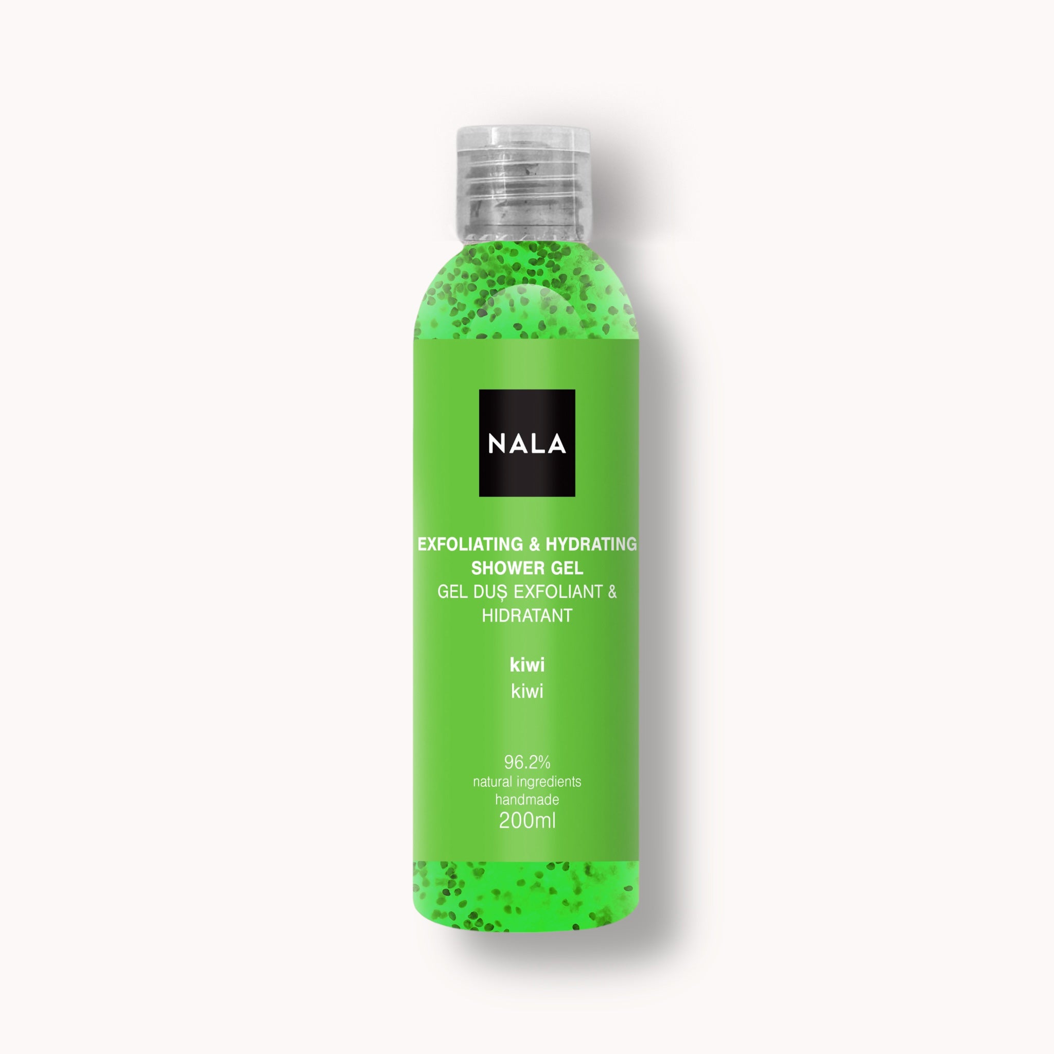 Gel de duș Exfoliant Hidratant - Kiwi