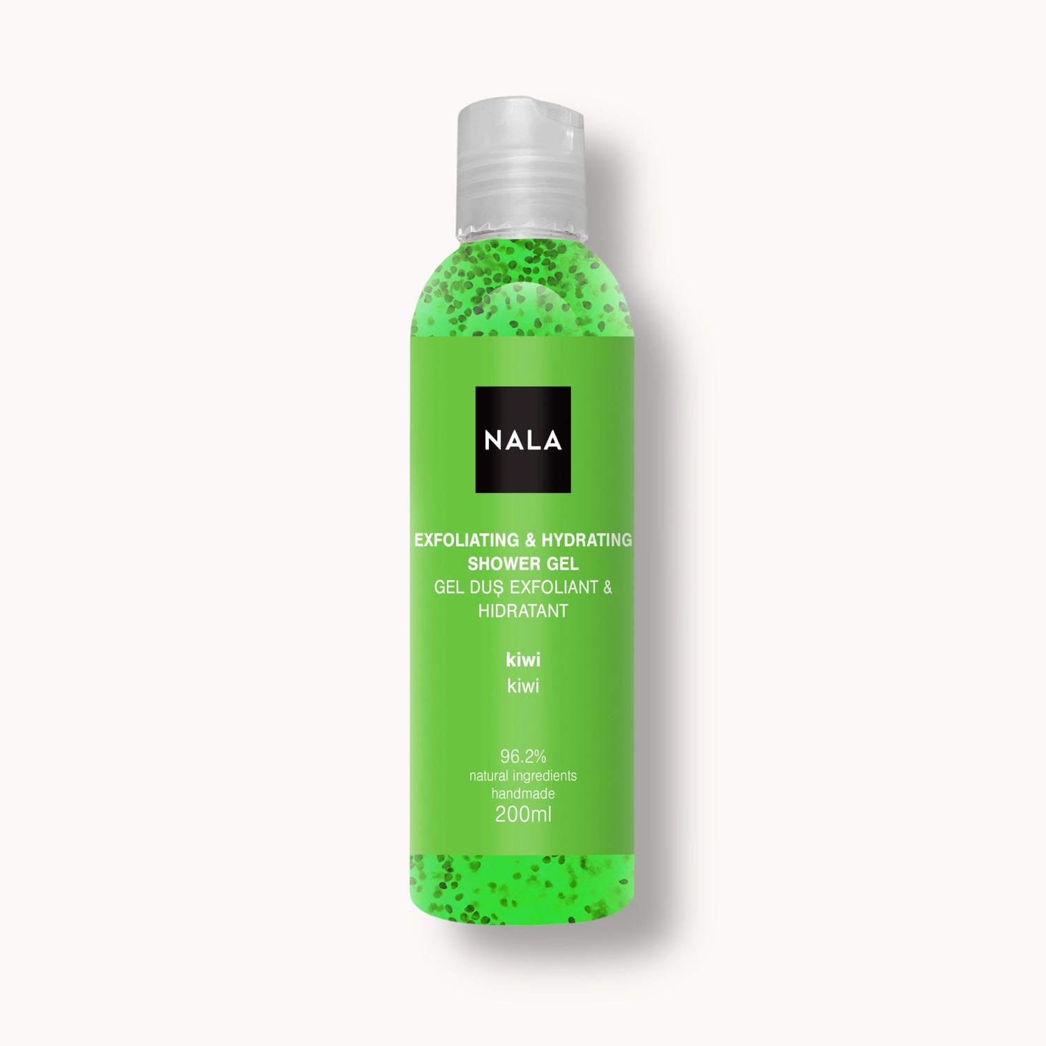 Gel de duș Exfoliant Hidratant - Kiwi