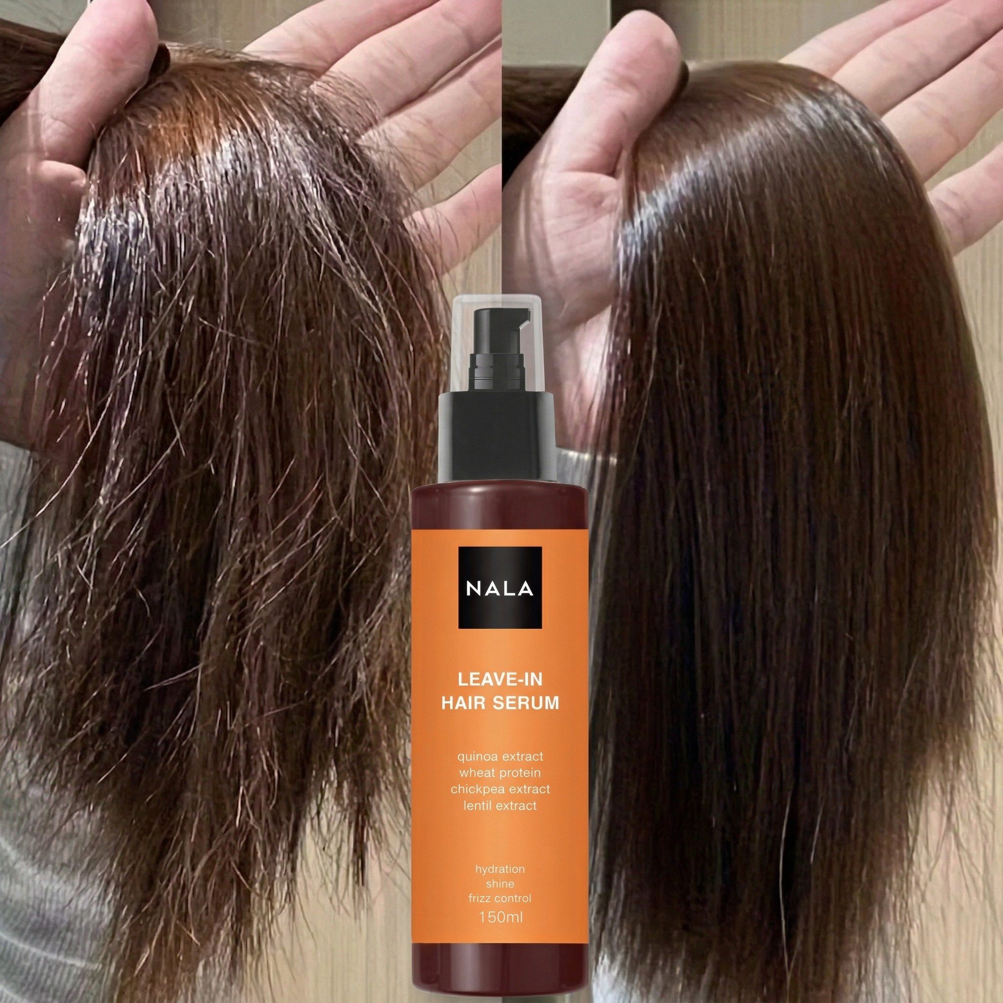 Ser de Păr Summer Leave-In - Keratină Vegană &amp; Proteine de Grâu