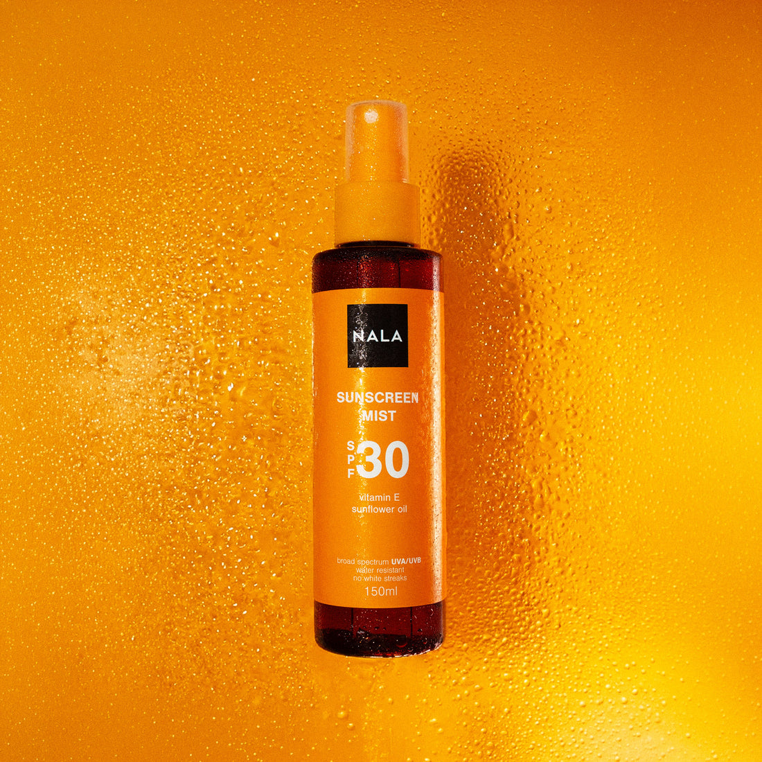 Spray Mist protecție solară SPF 30 - Vitamina E &amp; Ulei de Floarea-Soarelui
