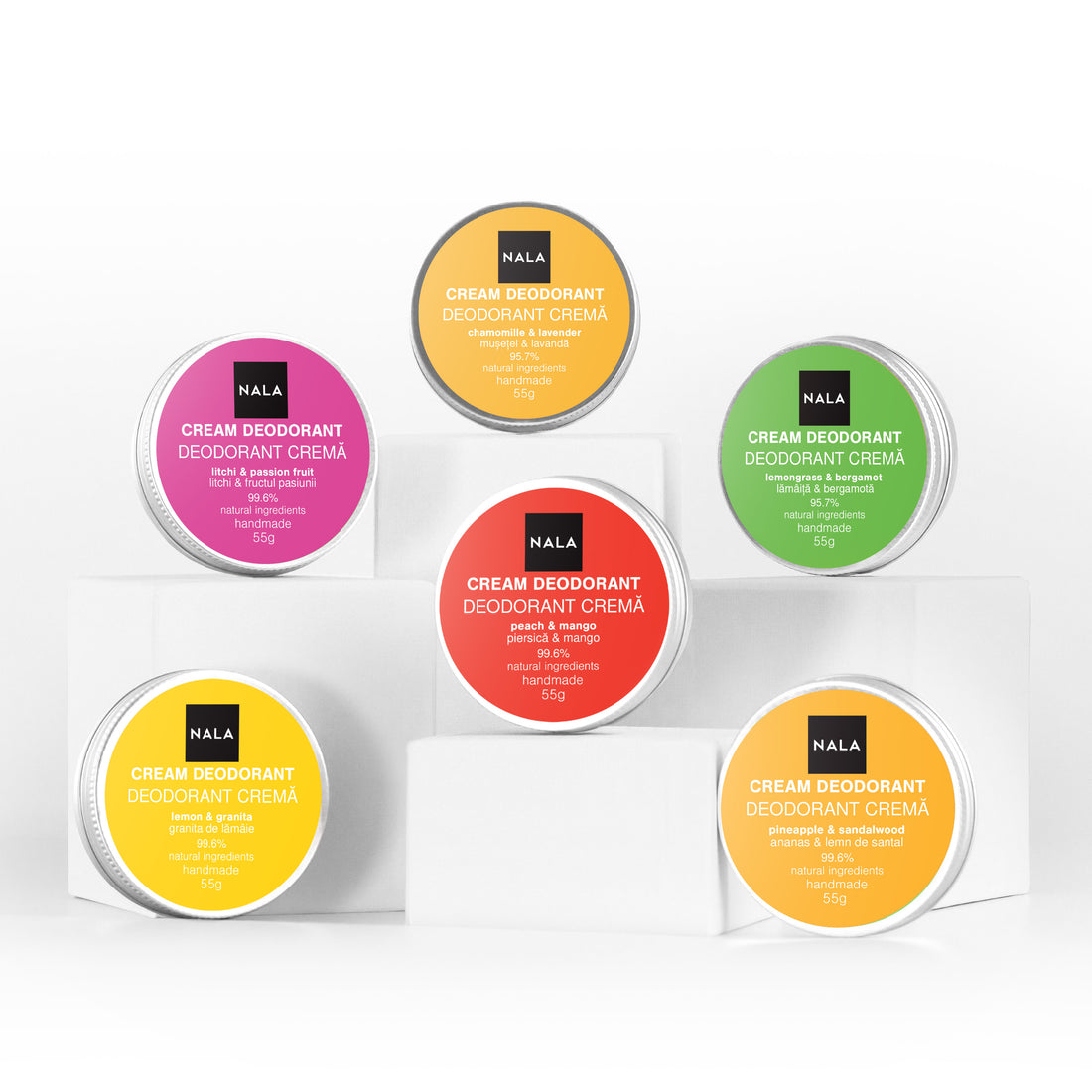 Pachet 6 x Deodorante Naturale - Natural Balance