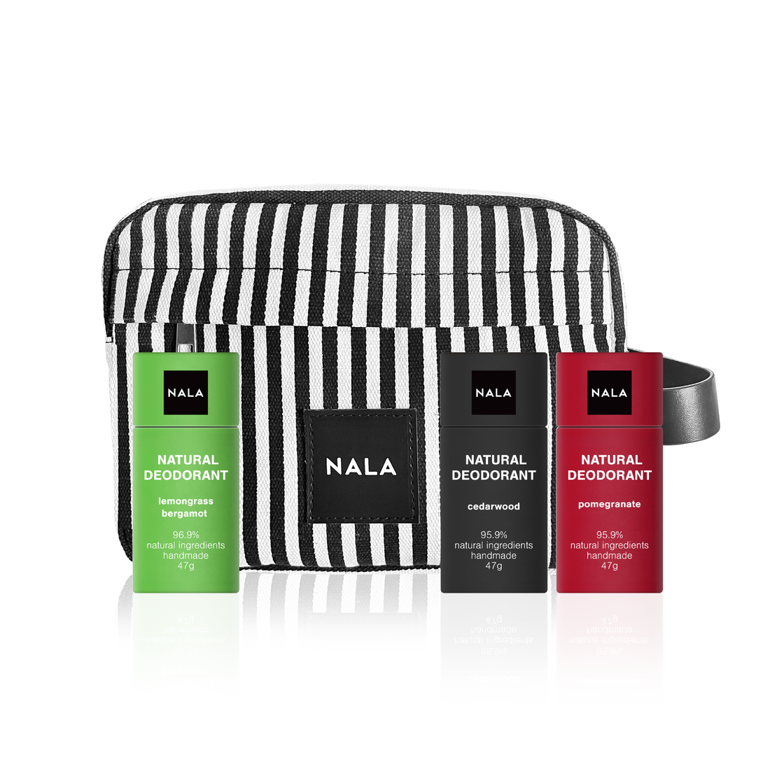 Pachet 3 Deo Stick + Geantă GRATIS - Earthy &amp; Wild