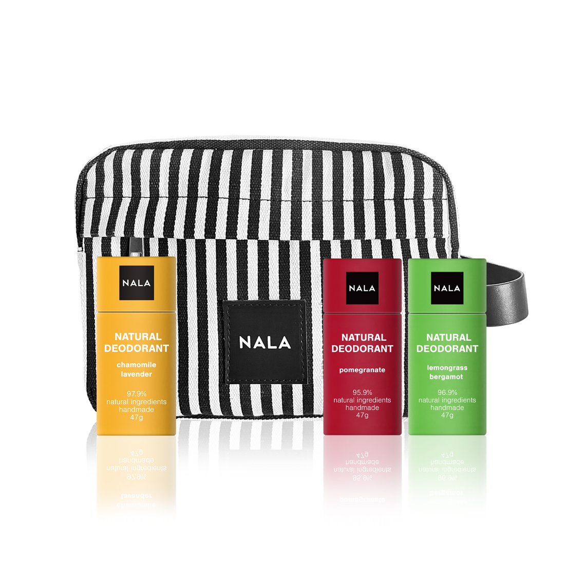 Pachet 3 Deo Stick + Geantă GRATIS - Fresh &amp; Calm