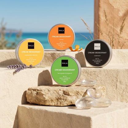 Pachet 4 x Deodorante Naturale - Fresh Mix