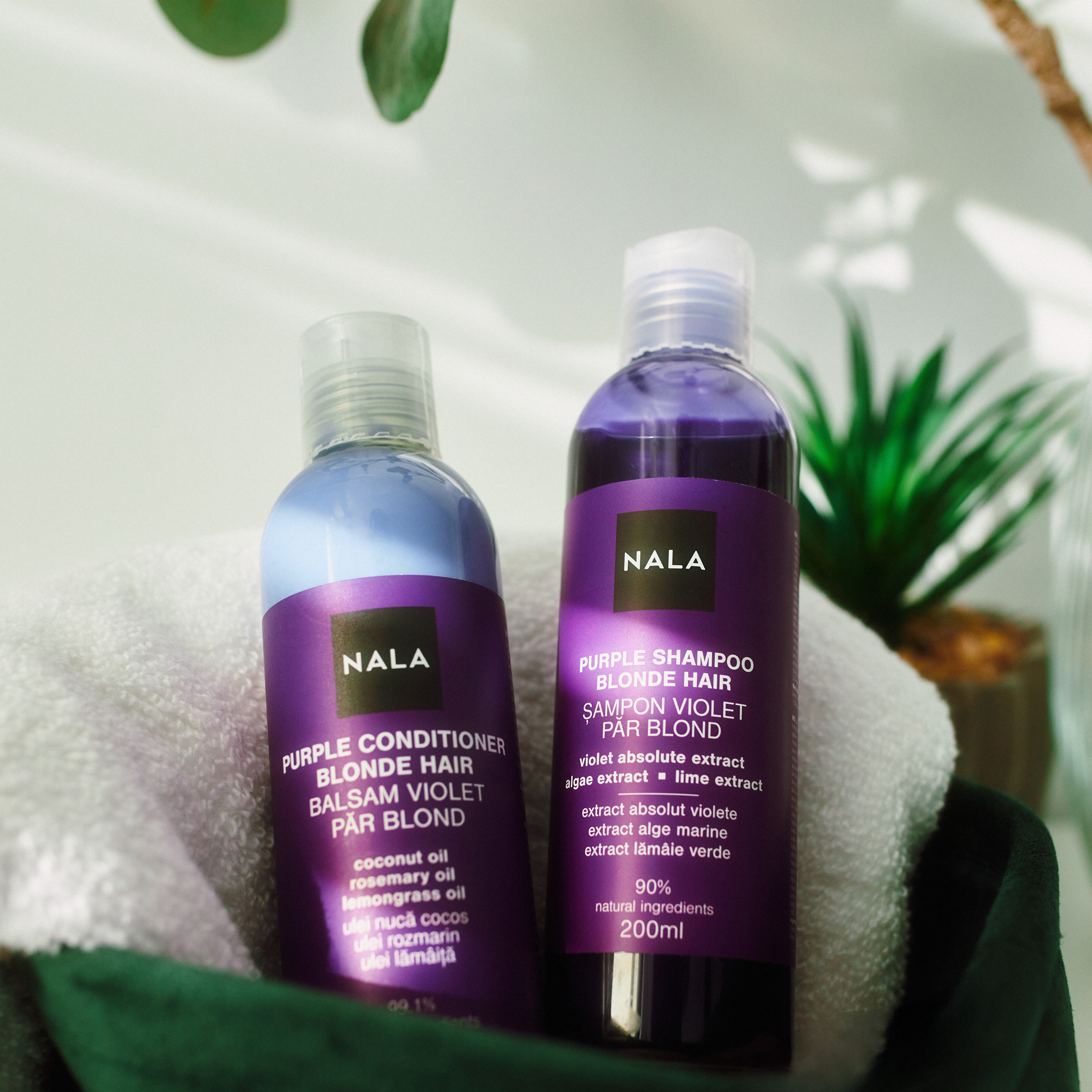 Set Ingrijire Păr Blond