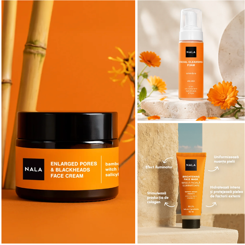 Rutina ten mixt PLUS – Spumă Curățare, Cremă Pori Dilatați și Mască Iluminatoare