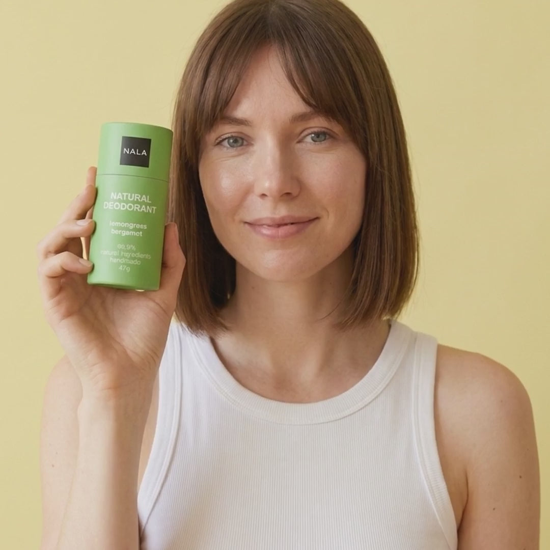 Deodorant Natural Stick NOU - Lămâiță &amp; Bergamotă