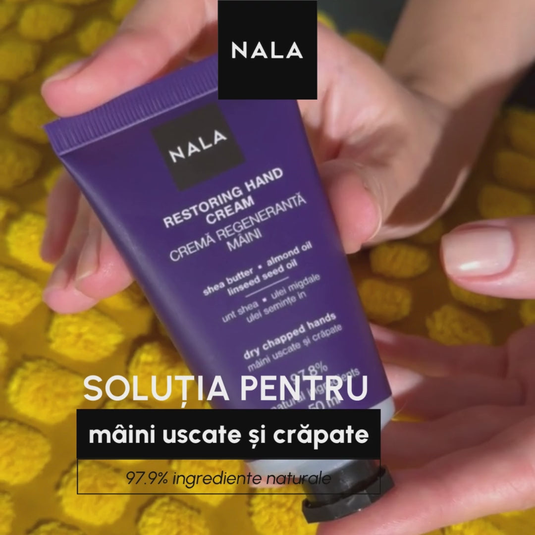 Cremă Regenerantă Mâini - Unt shea, Ulei Migdale &amp; Semințe In