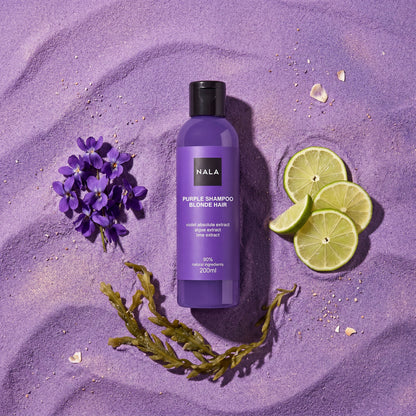 Șampon Violet Păr Blond - Extract Absolut Violete, Alge Marine, Lămâie Verde