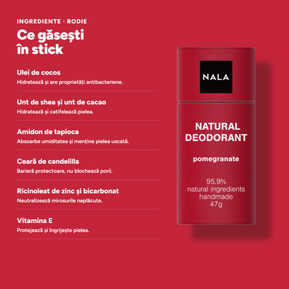 Deodorant Natural Stick NOU - Rodie