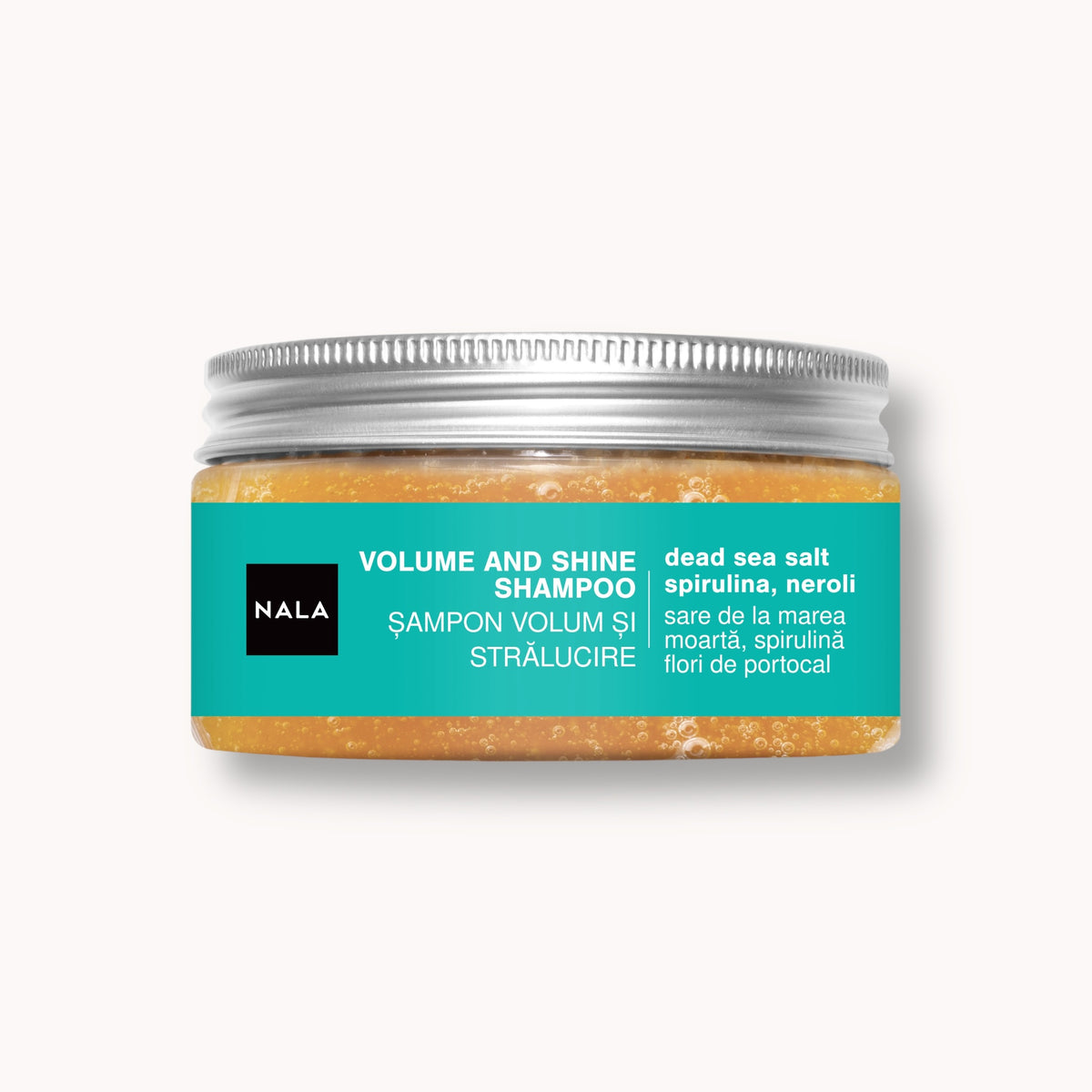 Șampon Volum și Strălucire - Sare de la Marea Moartă & Spirulină