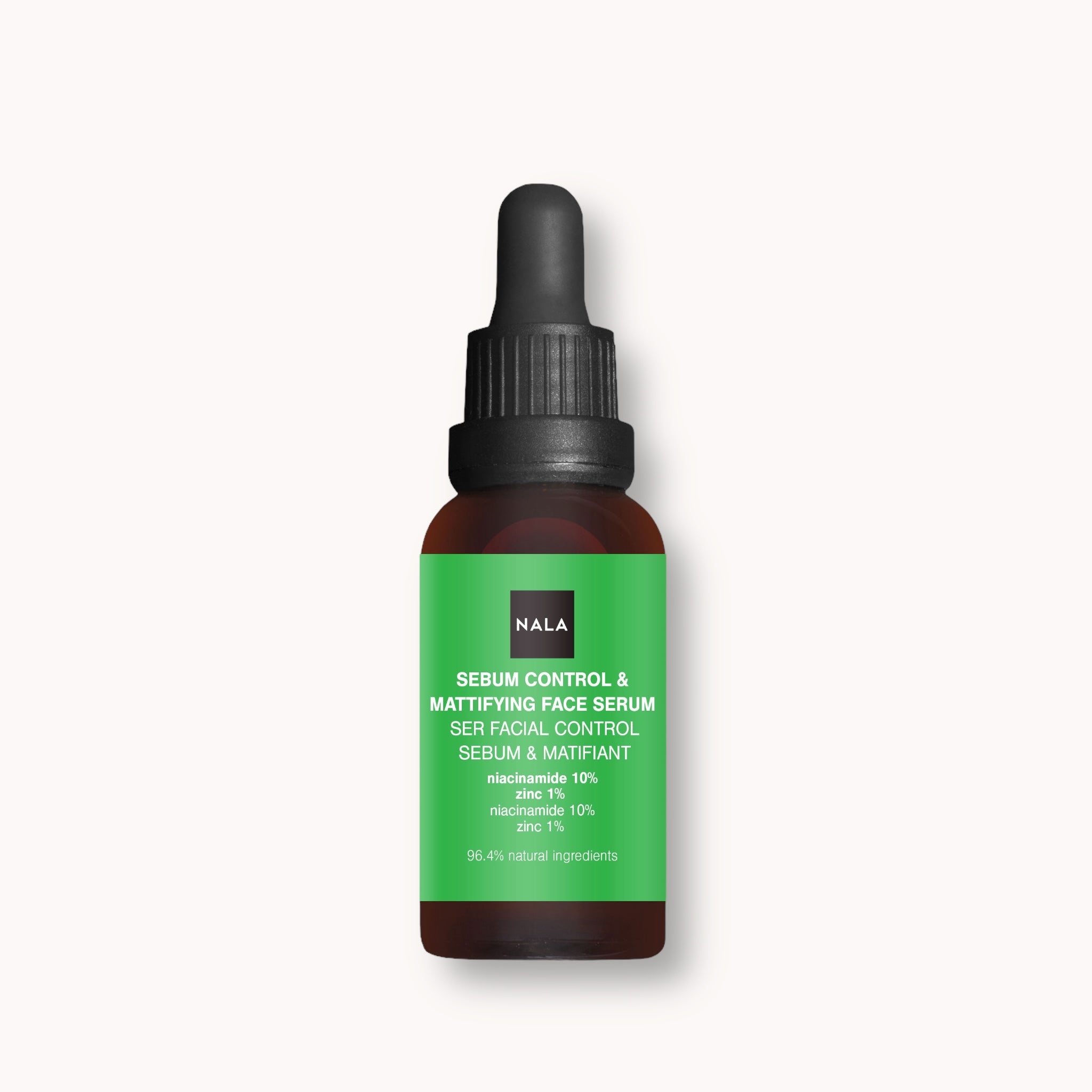 Ser facial Control Sebum &amp; Matifiant - Niacinamide 10% + Zinc 1%