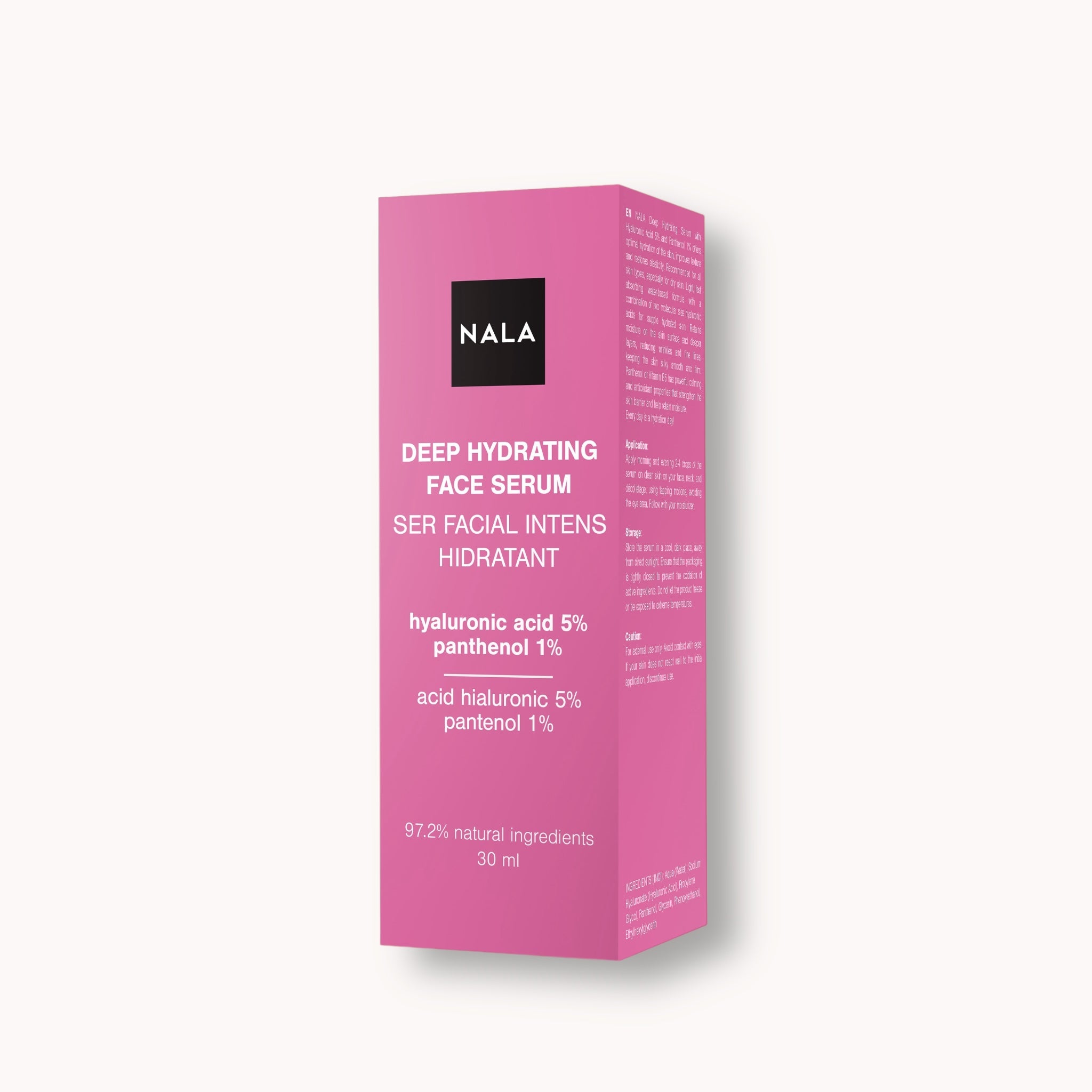 Ser Facial Intens Hidratant - Acid Hialuronic 5% + Pantenol 1%