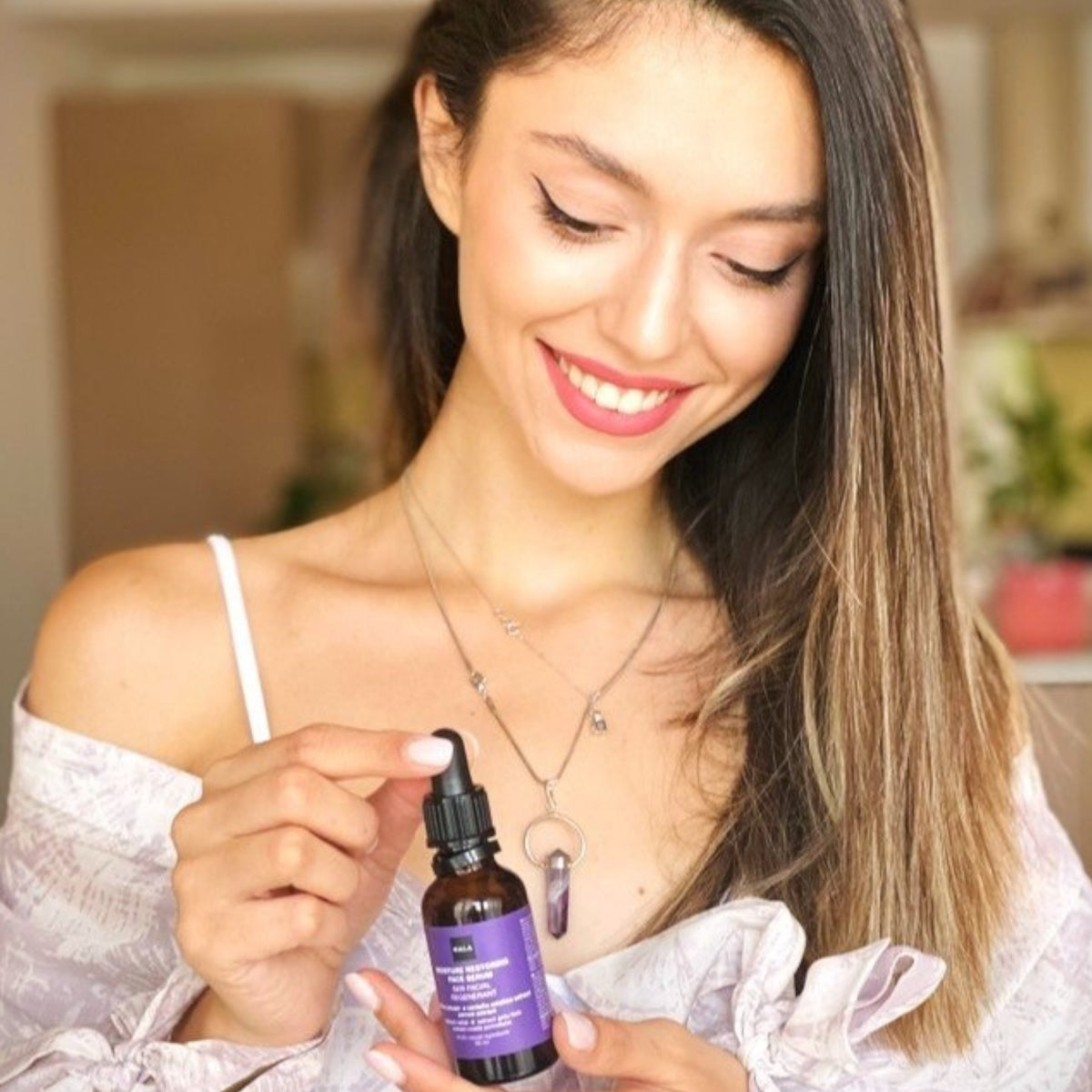 Ser Facial Regenerant - Extract Nalbă & Gotu Kola