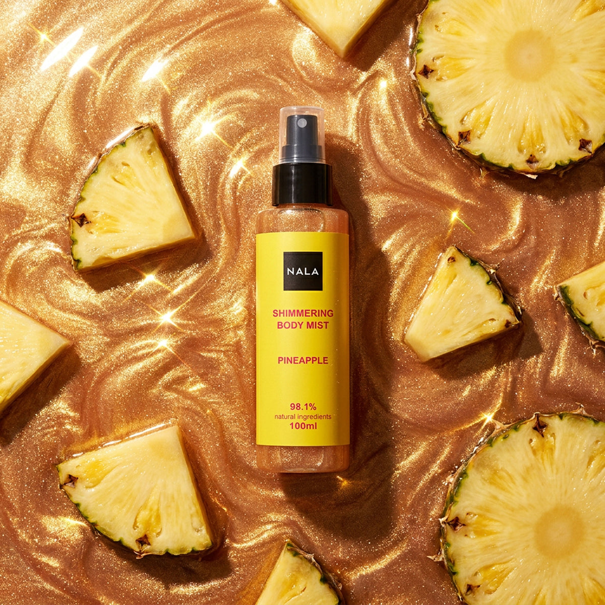 Spray Corp Strălucitor Auriu - Ananas