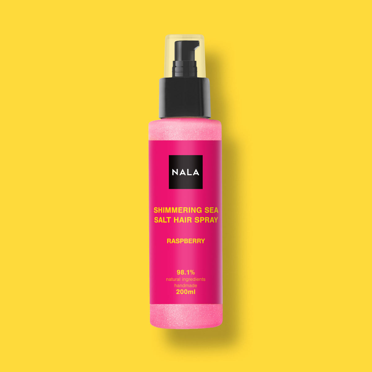 Spray Strălucitor Păr Sare de Mare PINK - Zmeură