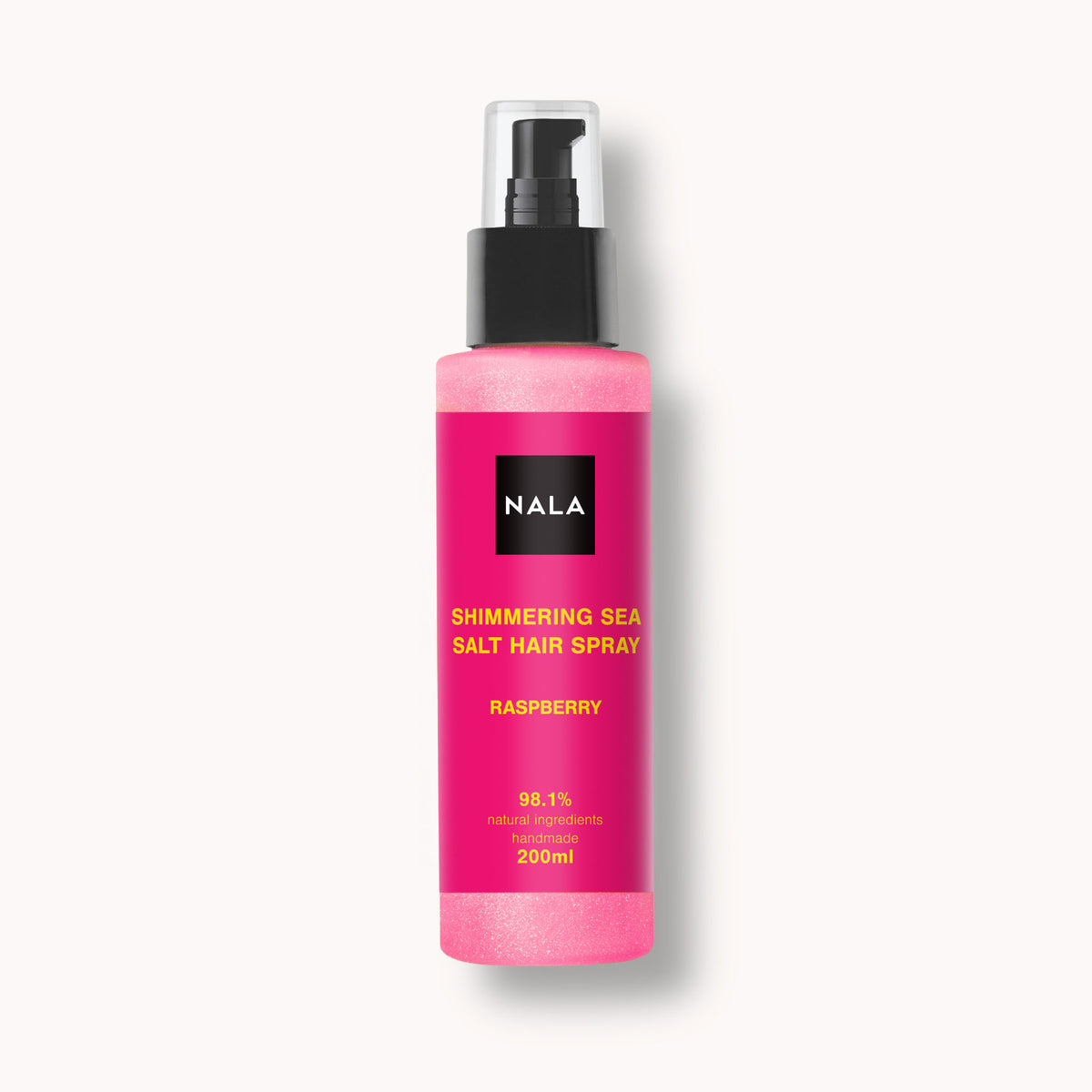 Spray Strălucitor Păr Sare de Mare PINK - Zmeură